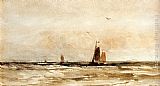 Hendrik Willem Mesdag Famous Paintings - Seascape